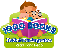 1000 books before K logo