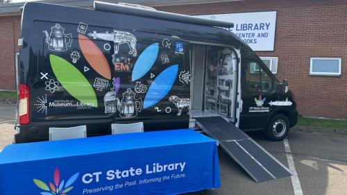 CT State Library Mobile Van Visit 