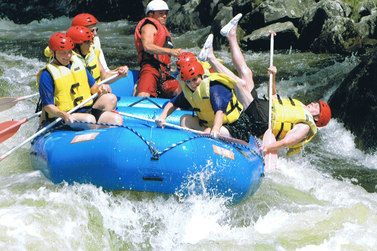 Outdoor Adventure White Water Rafting