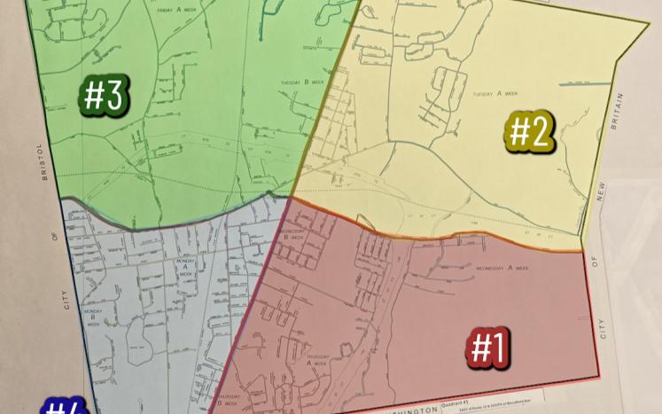 Color Coded Map